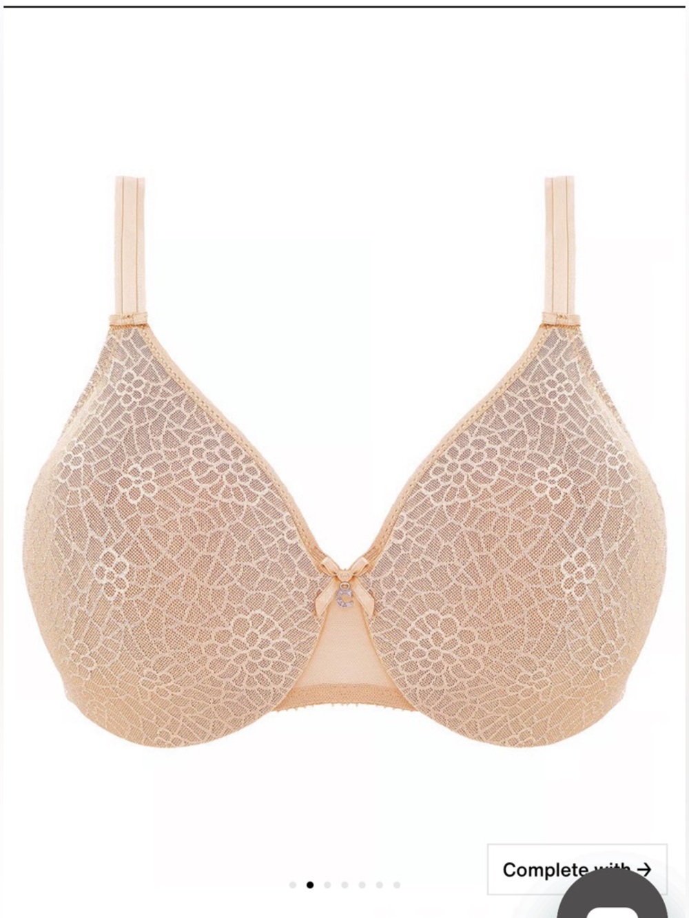 Chantelle C Magnifique Minimizer Seamless Soft Cup Bra - Picture 2 of 10